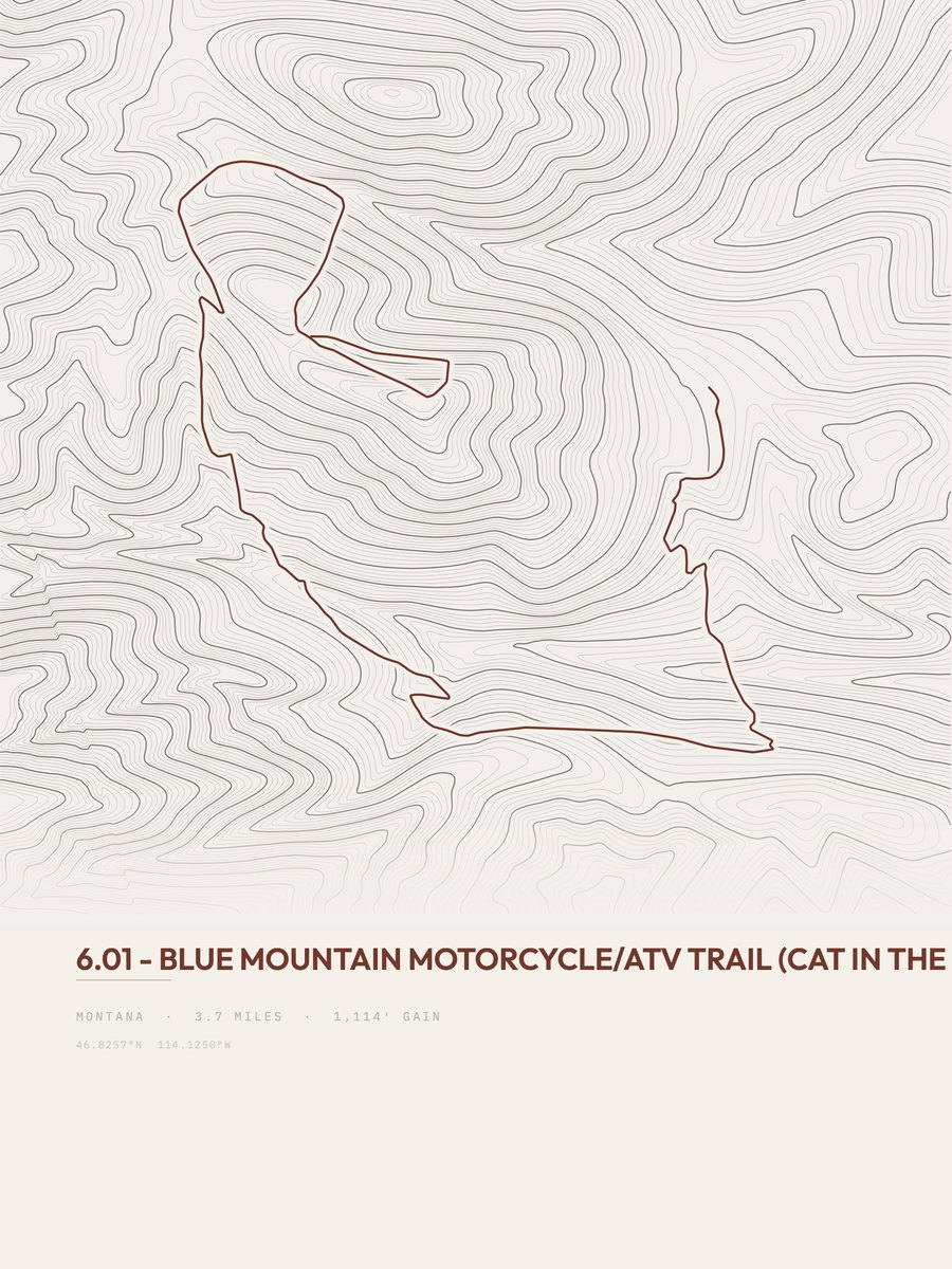 Cat in the Hat Topographic print